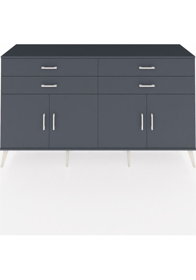 Hyperion Konsol 2 Raflı 4 Çekmeceli 8 Kapaklı 176x44x99 Antrasit- Antrasit-antrasit Hyperion Konsol 2 Raflı 4 Çekmeceli 8 Kapaklı 176x44x99 Antrasit- Antrasit-antrasit