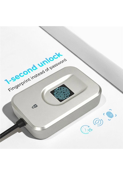 Fp130-lk Windows Hello Uyumlu Mini Usb Parmak İzi Okuyucu Windows 10/11 İçin Biyometrik Şifresiz Oturum Açma Cihazı