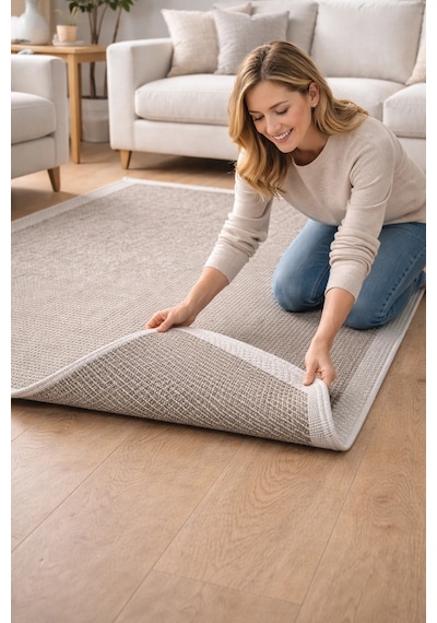 Merinos Rs Sisal 79270-071 Özel Kesme Halı Kahverengi Çok Renkli