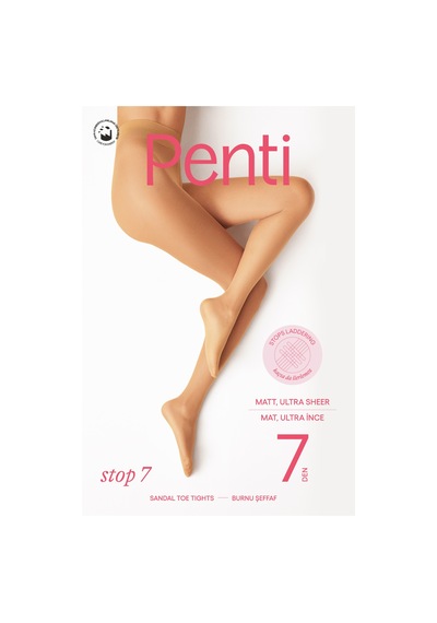 Penti Stop 7 Açık Ten Külotlu Çorap Açık Ten Rengi