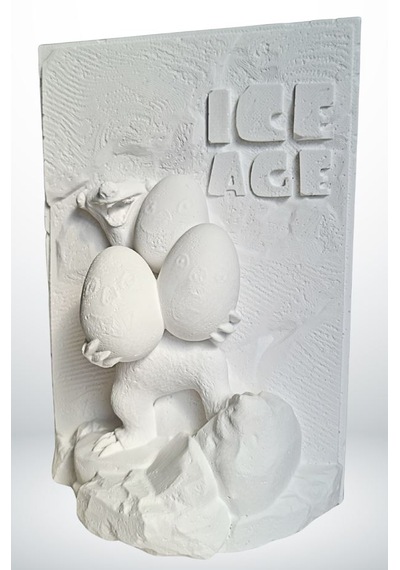 Buz Devri Ice Age-sid Taş Biblo Çocuk Boyama Etkinliği