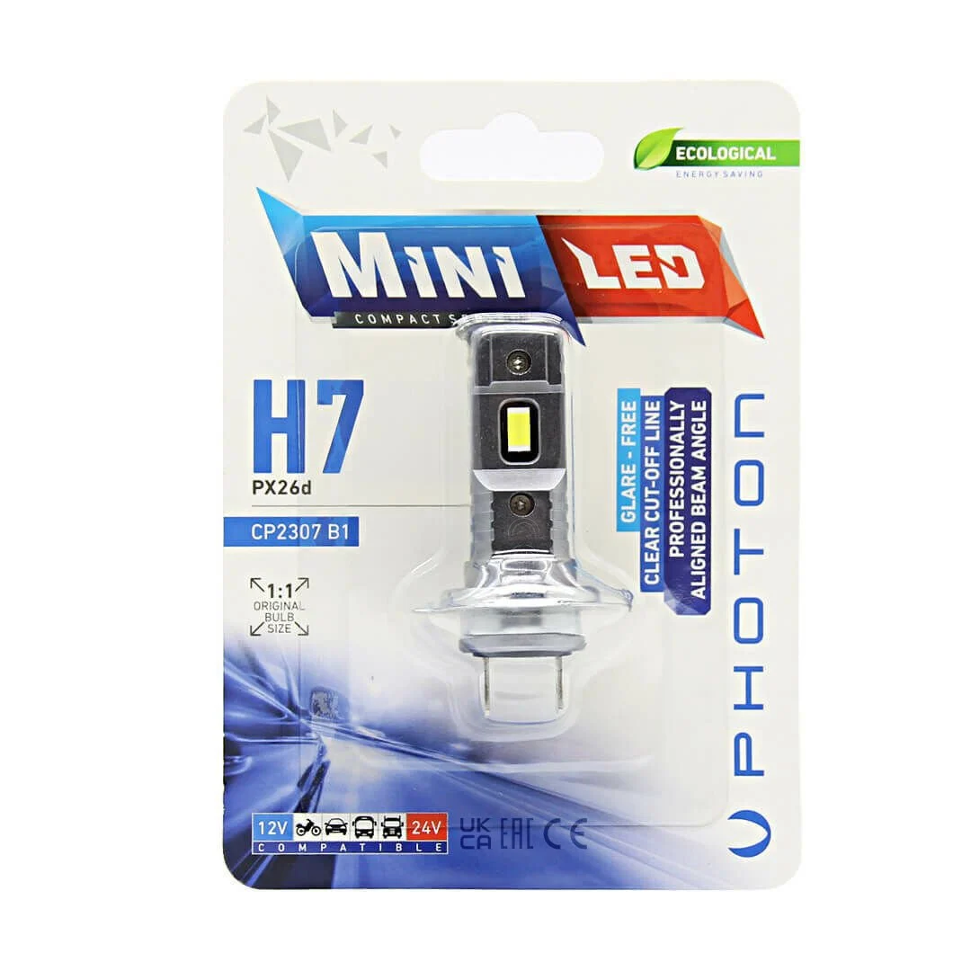 Vw Passat B6 Led H7 Uzun Far Ampulü Mini Led 2'li Set