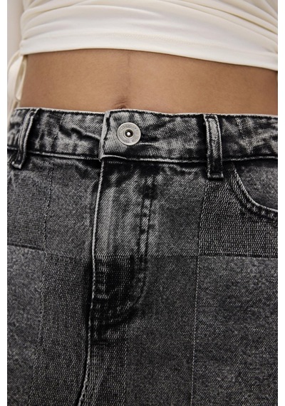 Bad Bear Vendy Siyah Denim Etek Siyah