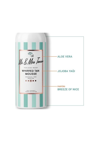 Mr & Mrs Tannie Yoğunlaştırılmış Bronzlaştırıcı Köpük 200 ML