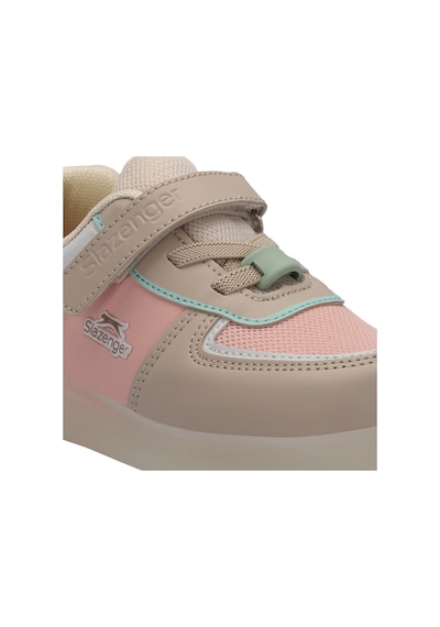 Slazenger PERLE Çocuk Cırt Cırtlı Bej Sneaker