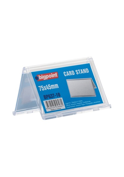 Bigpoint Kart Standı Çift Taraflı 75x45mm
