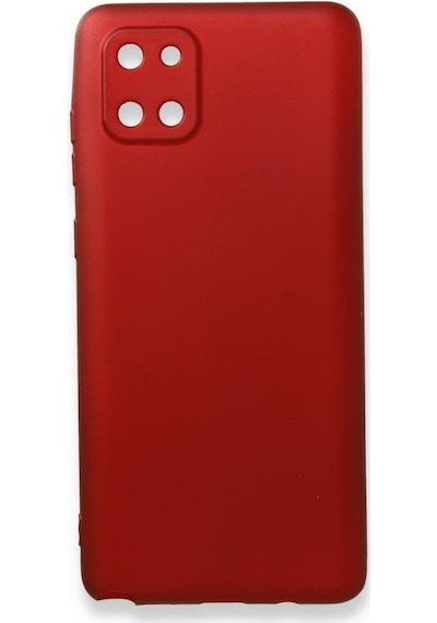 Xiaomi Mi 10 Lite 3D Max. Kamera Korumali Mat Soft Silikon Kilif 174319510 - Kampanya-Renk / Istemiyorum-Kirmizi