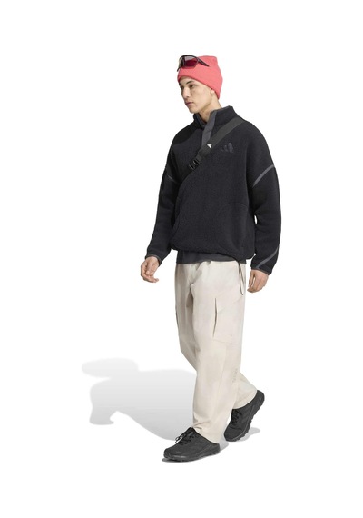 Black Adidas Erkek Günlük Sweatshirt Mt Ess Hp Ks2326 siyah