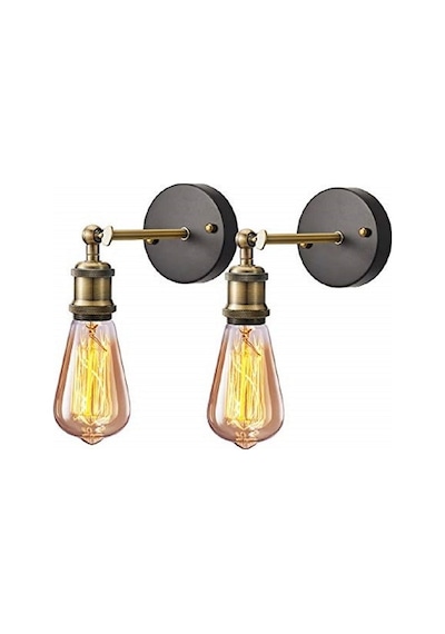 Riolight Retro Tekli Metal Aplik Not: 1 Adet Fiyatıdır Siyah