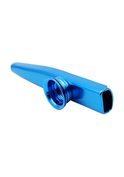 Raymond Joes Stmk3 Metal Kazoo - Mavi Kazoo Alüminyum Alaşım