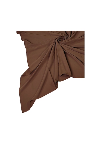 Mim Eşarp Tuana Eşarp Medine İpeği Büyük Boy Eşarp 120x120 Cm Tarçın