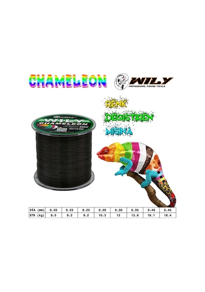 Wily Chameleon Misina 300 Mt 0,20 Mm