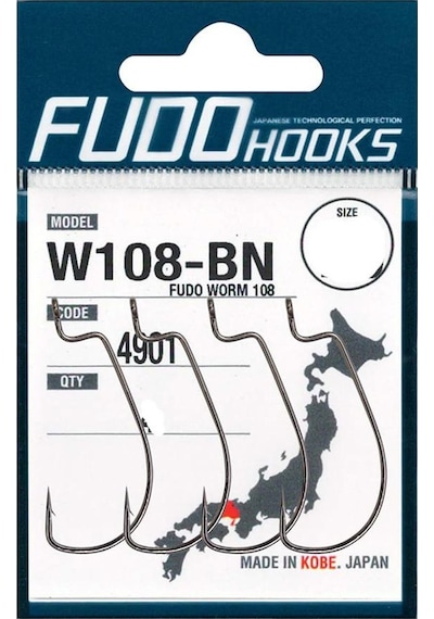 Fudo 4911 Worm 108r İğne No: 4/0