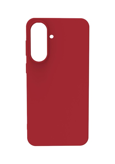 Samsung Galaxy Uyumlu - A37 Kılıf Kamera Korumalı Silikon Rubber Arka Kapak Kırmızı