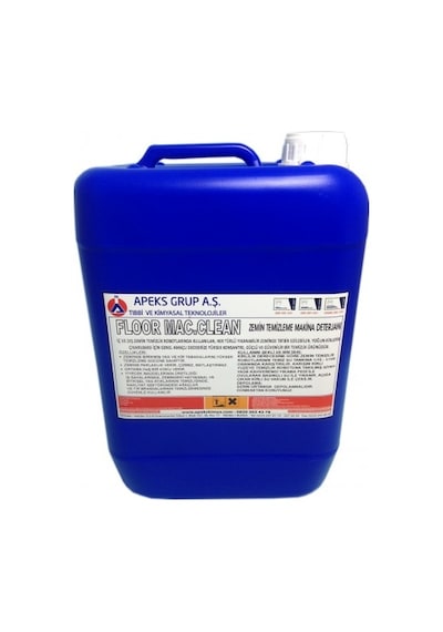 Zemin Temizleme Makinası Deterjanı Flour Mac Clean 5 Kg
