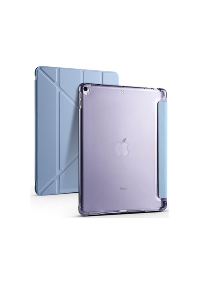 Apple Uyumlu iPad 10.2 2021 (9.Nesil) Kılıf Kalem Bölmeli Smart Cover 550579821