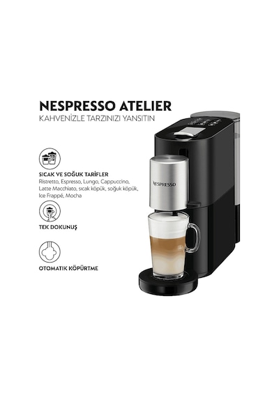 Nespresso Atelier S85 Kapsüllü Kahve Makinesi
