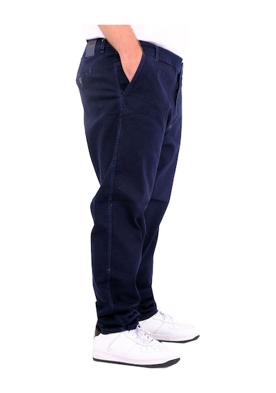 Mode Xl Büyük Beden Erkek Kot Pantolon Yan Cep Chıno 18880 Lacivert Lacivert