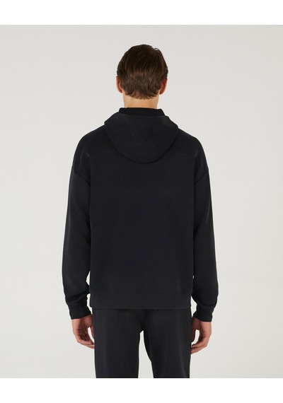 Skechers M Soft Touch Hoodie Sweatshirt Erkek Siyah Sweatshirt S242156-001 Siyah