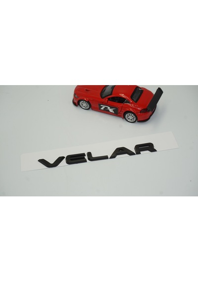 Land Rover Range Rover Velar Bagaj Mat Siyah Abs Logo Amblem