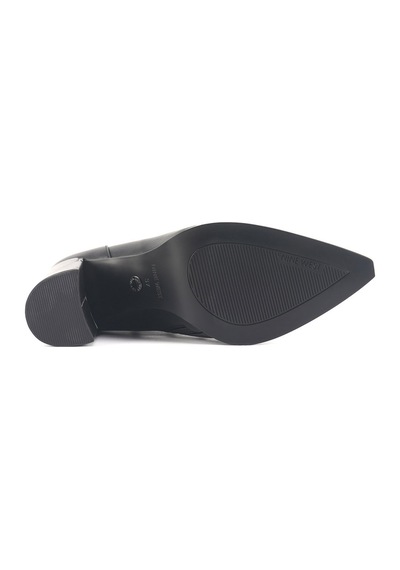 Nine West Flora 4pr Siyah Kadın Topuklu Bot 000000000101701975 Siyah