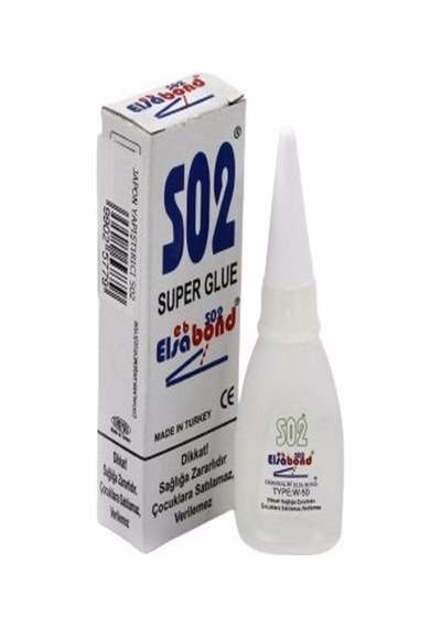 S02 Super Glue Yapıştırıcı