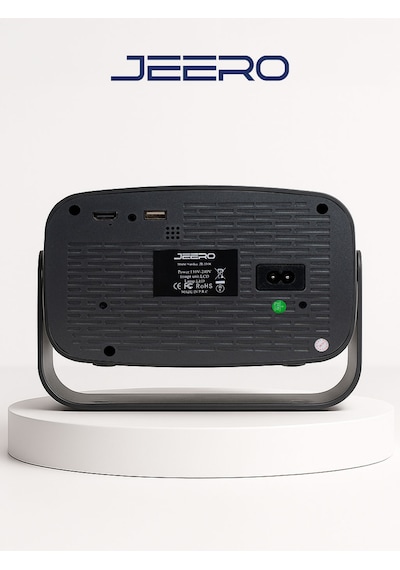 Jeero 4k Smart Cinema Portable Projector Auto Focus / Android Türkçe Menü
