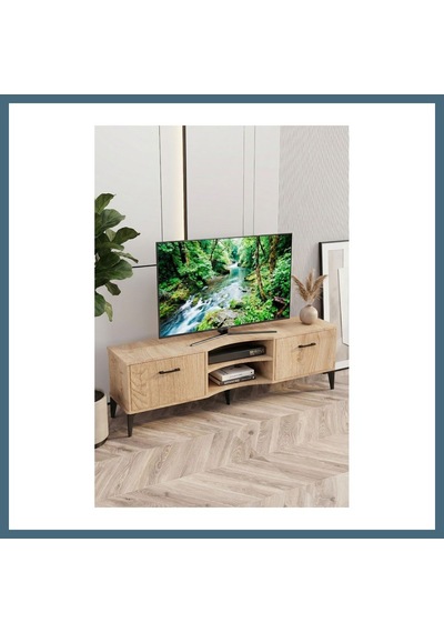 Bezos Vera Tv Sehpası Suntalam Bej 160x35 Agc