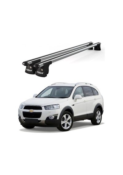 Trio-ı Chevrolet Captiva 2007-2015 Uyumlu Kilitli Ara Atkı 120cm Port Bagaj Tavan Barı