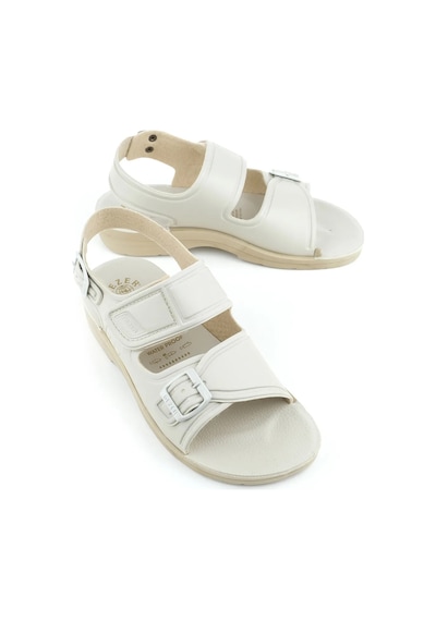 Gezer 04003 Erkek Ortopedik Hac Umre Günlük Sandalet Krem