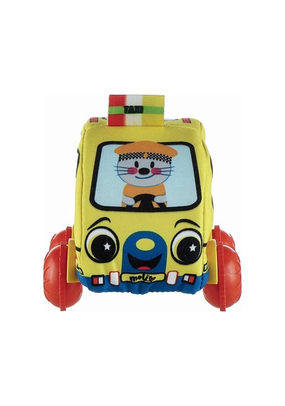 Diğer Peluş Sarı Taksi Bebek Oyuncağı Araba