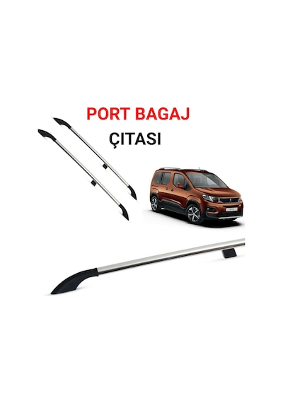 Peugeot Rifter 2019 2020 2021 Gri Portbagaj Tavan Çitası