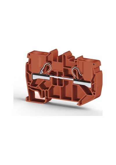 Klemsan Pyk 10-kr ,kırmızı-10mm,baskılı Ray Klemens