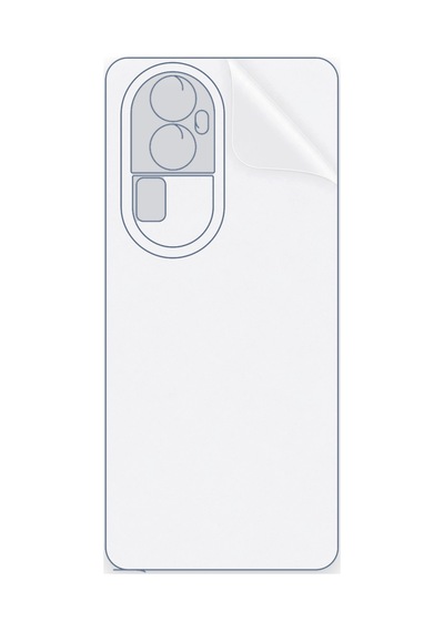 Schitec Oppo Reno10 Pro+ Uyumlu Arka Yüzey Hidrojel Koruyucu Film