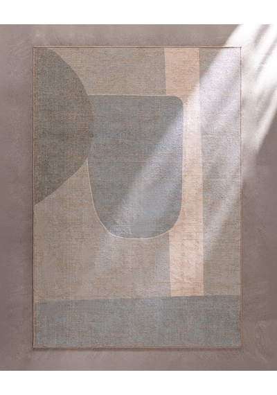 Madame Coco Lothaire Halı - Mavi/yeşil - 160x230 Cm 8684427335123 Çok Renkli