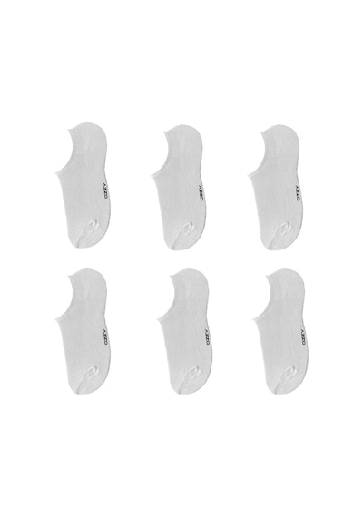 Ozzy Socks 6'Lı Kadın Beyaz Bambu Görünmez (Sneaker) Spor Ayakkabı Çorabı-36 - 40 Beyaz