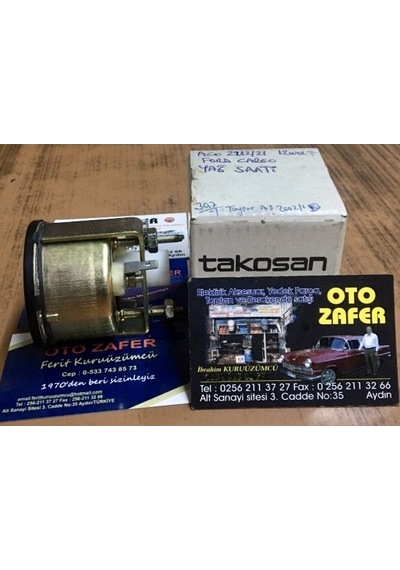 Endiksan Takosan Aco-2212/21 Yağ Saati Ford Cargo 12volt 52mm