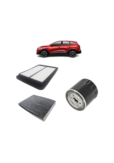 Renault Kadjar 1.5 Dci Filtre Seti 3Lü Karbon Polen 2015-Sonrası