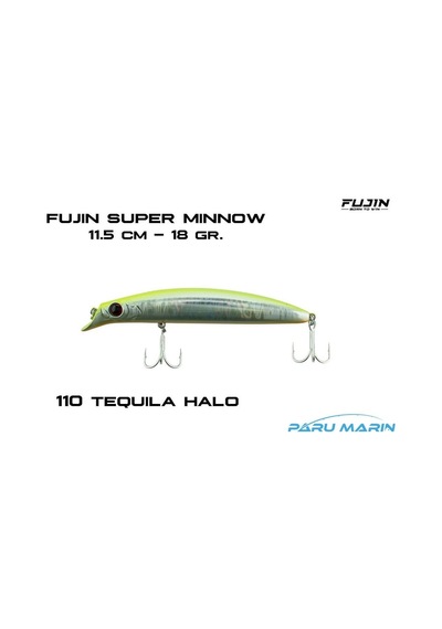 Fujın Super Minnow 11.5cm 18gr Maket Balık 110 Tequila Halo
