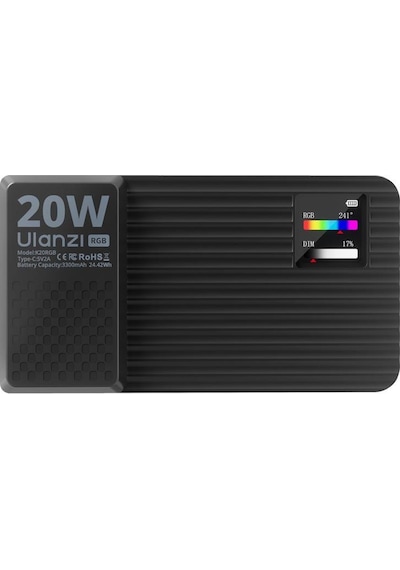 Ulanzi K20 Rgb 20w Video Panel Led Işık - L207