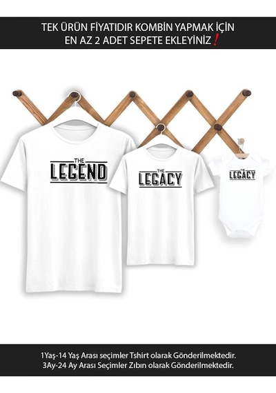 Baba Oğul Legend Legacy Tişört