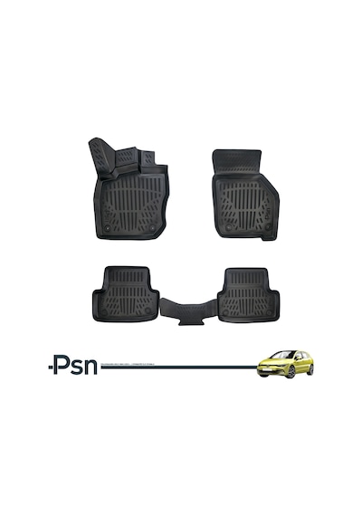 Volkswagen Golf Mk8 2021- Otomatik Ile Uyumlu - Araca Özel Paspas