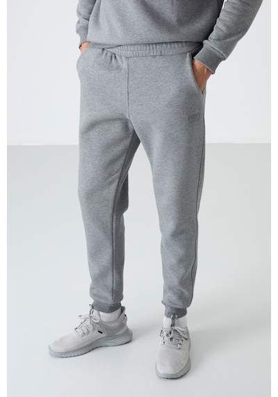 Tommy Life Andy Gri Melanj Şardonlu Erkek Eşofman Takım - 85190 GRİ MELANJ
