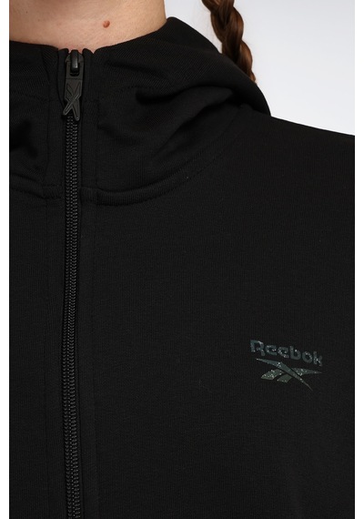 Reebok New Id Reg Fz Siyah Kadın Eşofman Üstü Siyah