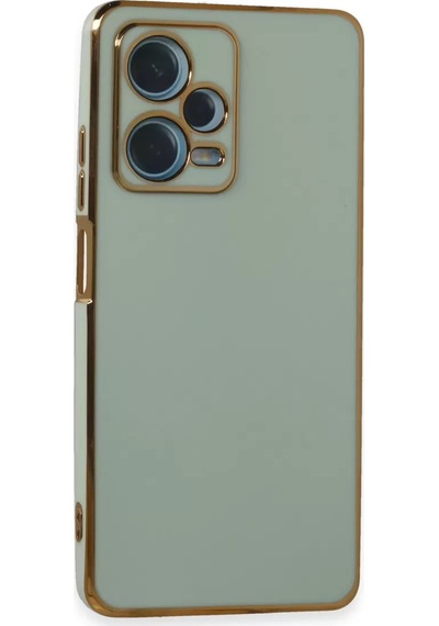 Newface Xiaomi Redmi Note 12 Pro Plus Kılıf Volet Silikon - Açık Yeşil