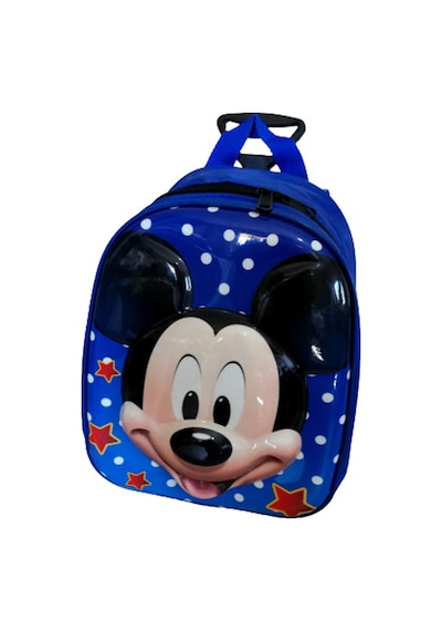 Bullt Anaokulu Çantası Çekçekli 3-7 Yaş Mavi Mickey Gn011