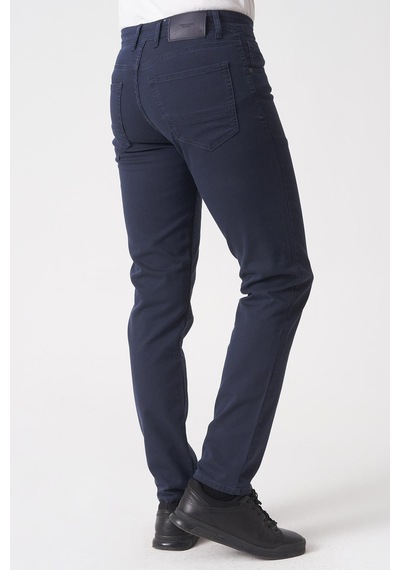 White Stone Fortaleza J2503 Slim Fit Mrv Pamuklu Jean Pantolon 5 Cep Lacivert