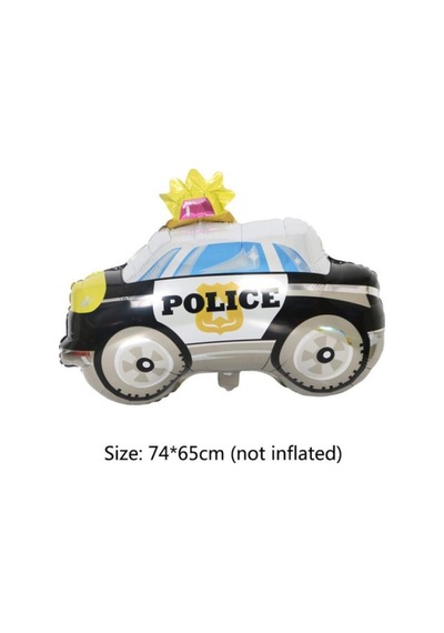 Polis Arabası Folyo Balon