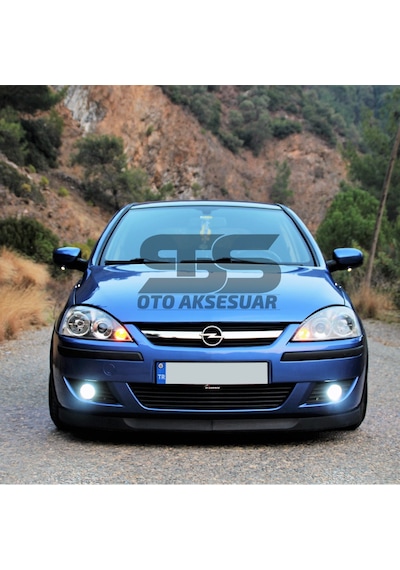 Sts Oto Aksesuar Opel Corsa C Lip Üniversal 2 Parça Astra H Tipi Esnek Tampon eki
