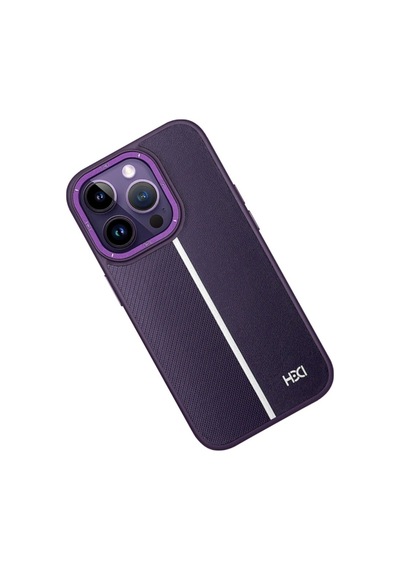 Apple Uyumlu iPhone 14 Pro Max Kılıf Line Pu Deri Lizbon Kapak